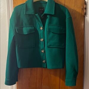 Love Tree Deep Green Utility Jacket